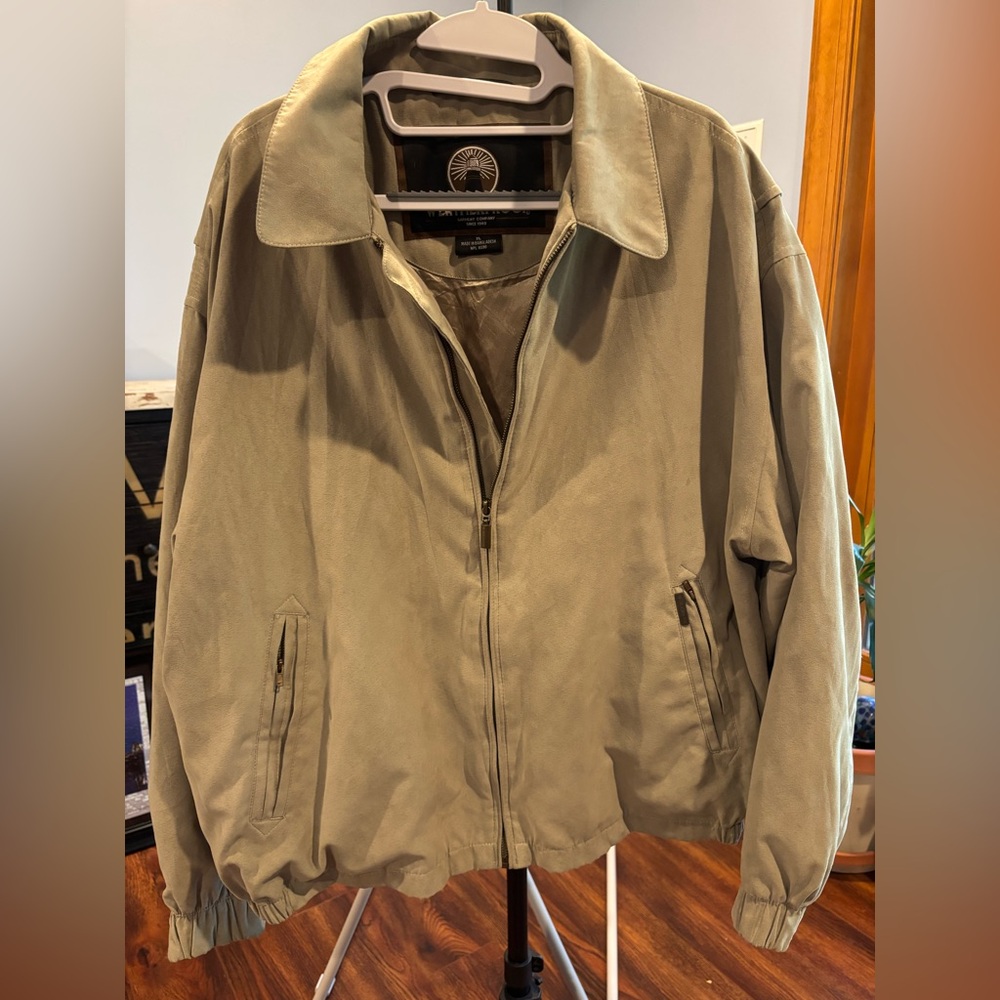 Weatherproof Men’s Jacket. Size XL. Khaki